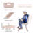 Angeliz Kids 5 Piece Play Or Activity Table and Chair Set-1077971724