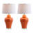 Cacho 27" Ceramic Urn LED Table Lamp-73558927