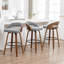 Swivel Upholstered Counter Stool-365453421-365453420