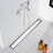 32 In. Stainless Steel Linear Shower Drain With Tile-In Pattern Surface-122260888
