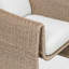 Méridienne d'extérieur Uttermost Tropic Golden Flax