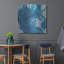 Art mural luxueux en métal «Crystalline 4» par Chariklia Zarris, 36 po x 36 po-114970531
