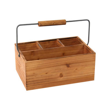 WFX Utility™ Achillea 10.5 Wooden Craft Tool Box Caddy & Reviews