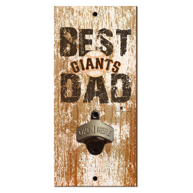 Wood Bottle Opener, Giants