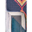 Tapis sud-ouest bleu marine touffeté fabriqué à la main à motif Hahn-393821384