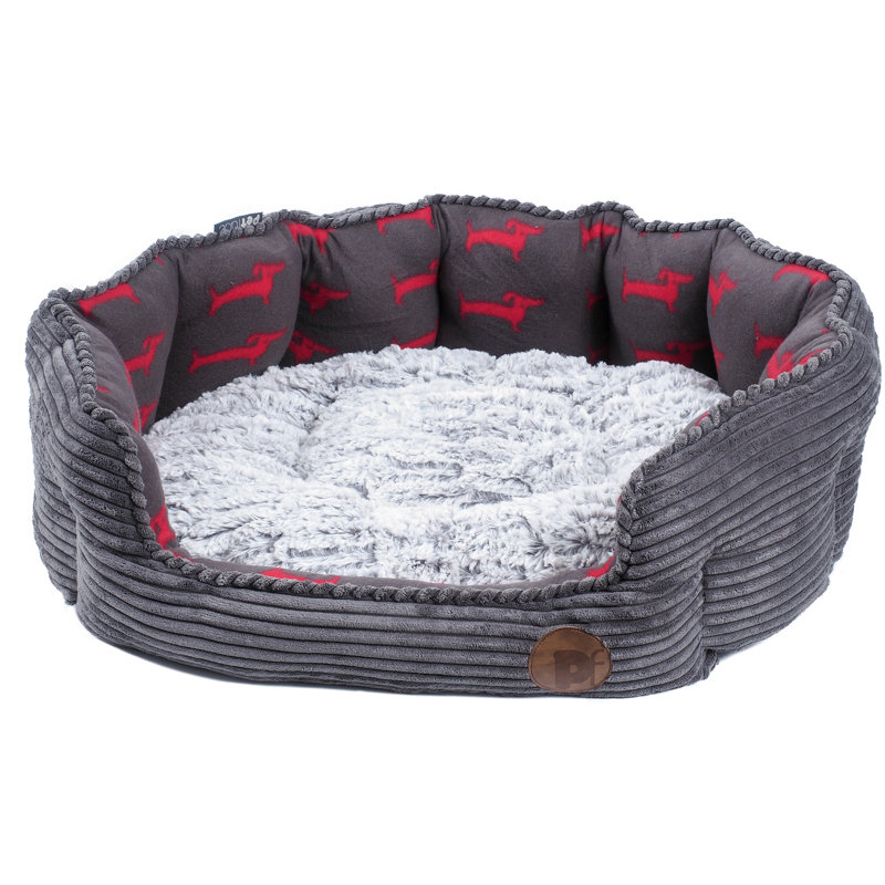 Deli Pet Bed, 50cm W x 42cm D x 22cm H
