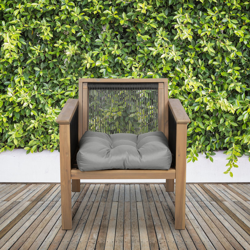 Bergholt Patio Seat Cushion, 19in. W, Moon Mist