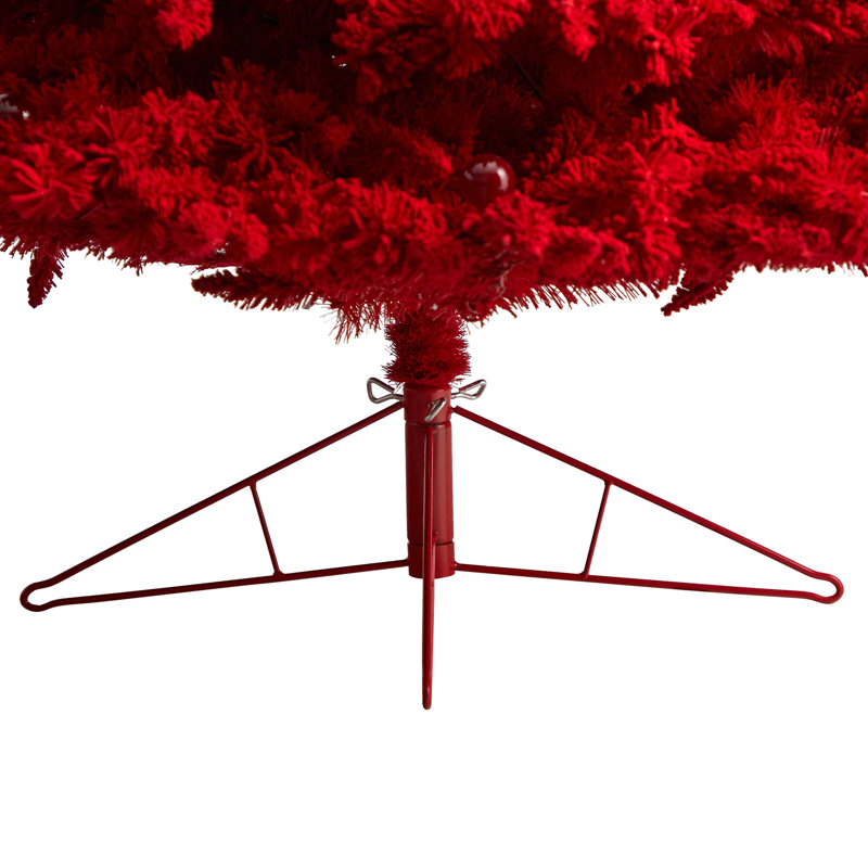 Easy Set-Up Lighted Christmas Tree, 8' H