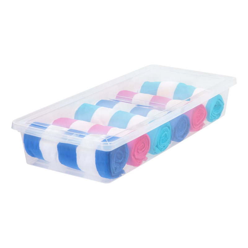 Basics By Wayfair™ Didmarton Plastic Bin, 41 Quart