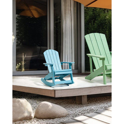 Garden Chair Engineered Wood Pastel ADIRONDACK