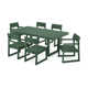 Edge Rectangular 6-Person 78'' Long Dining Set