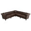 Canapé modulaire réversible en L Chesterfield-884390464