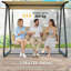 3 Person Porch Swing with Canopy