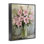 Pink Lily Floral Display Framed Giclee, design by Petal Prints Design
