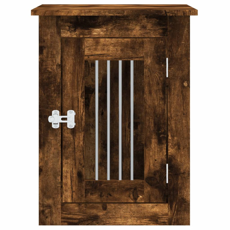 Caisse pour chien en bois d'ingénierie, Chêne, H 23,2 po x l 17,7 po x P 24,4 po