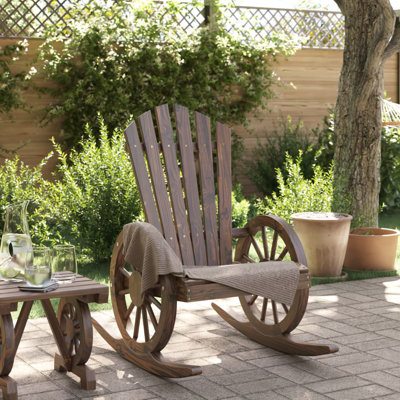 Alberson Outdoor Adirondack Chair