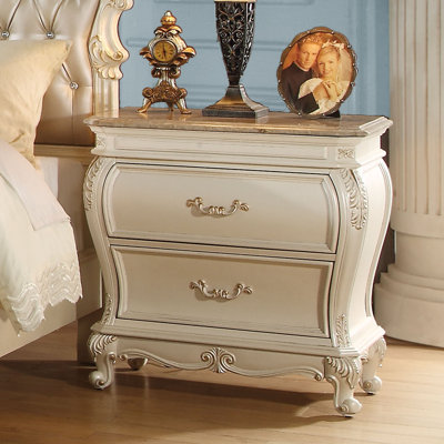 Leawood 30'' W Solid Wood Nightstand
