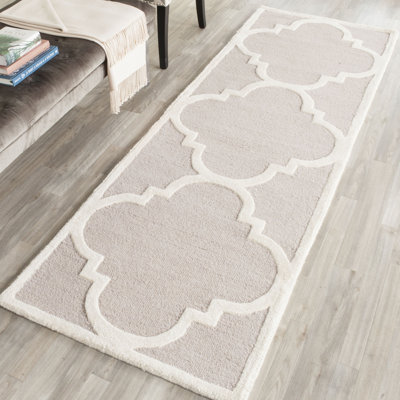 Cannen Wool Beige/Ivory Area Rug