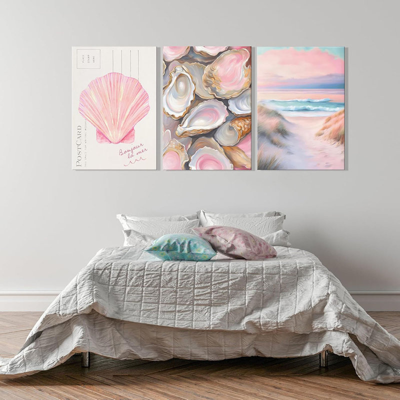 3 Piece Wrapped Canvas Print, 40 cm H x 30 cm W