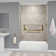 Transolid Unity AFR 60-in x 32-in x 17-in Alcove Acrylic Bathtub Kit With Right Hand Drain, White/Champagne Bronze
