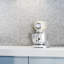 Carreau de mosaïque pelez et collez en métal 12 po x 12 po-44691828