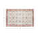 Demarquis Machine Woven Polyester Oriental Ivory/ Red Area Rug