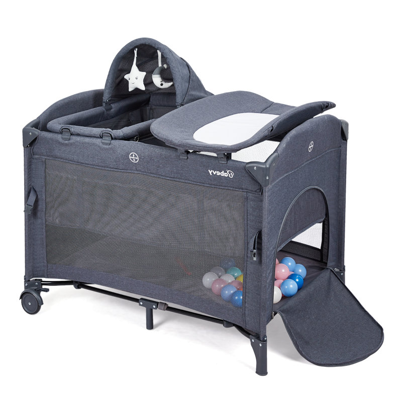 Lit de bébé portatif avec berceau