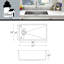 Island 32'' L Stainless Steel Undermount Single Basin Kitchen Sink