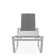 Holna Outdoor Rust-Resistant Metal Chaise Lounge
