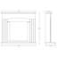 Linmere Timber Electric Fireplace-117205812