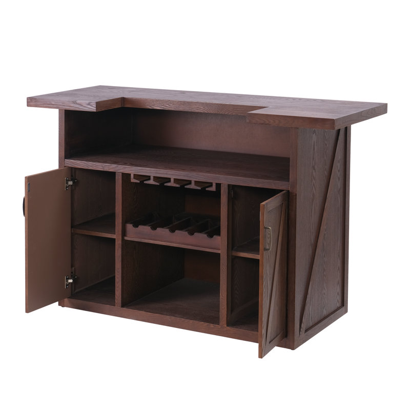 Table de bar Harlan Rustic Farmhouse