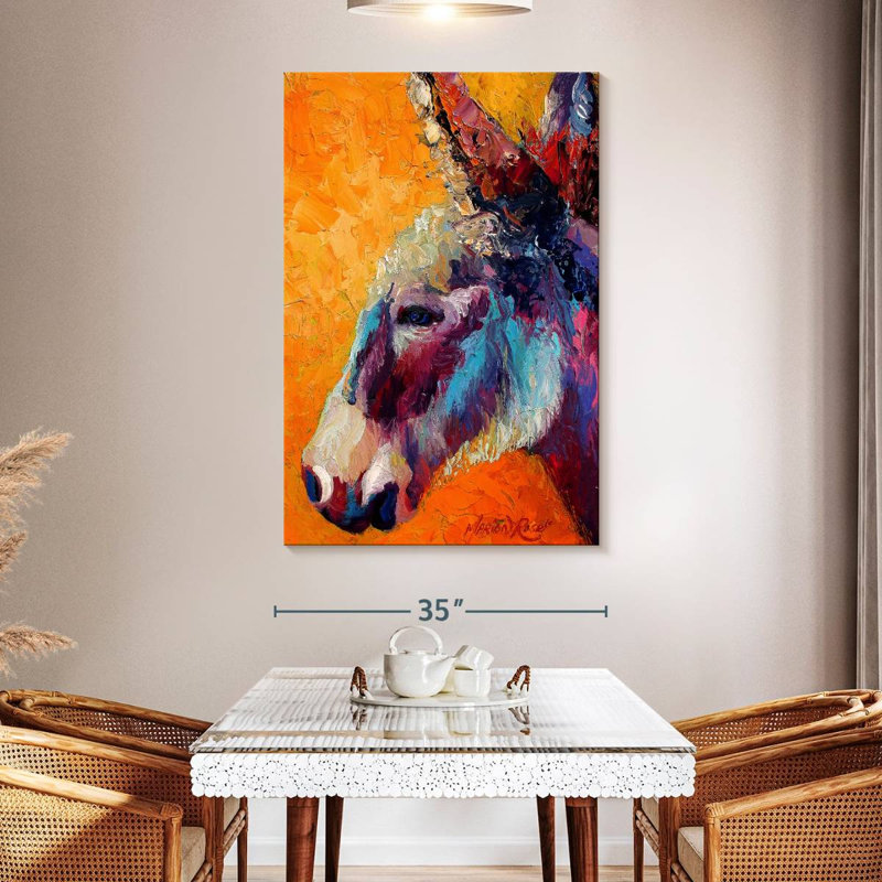 Brampt Burro 1 II, 51" H x 34" W