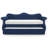 Upholstered Velvet Wood Daybed With Trundle-1234150711
