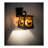 Janam Steel Armed Sconce
