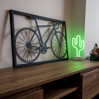 cycle design on wall