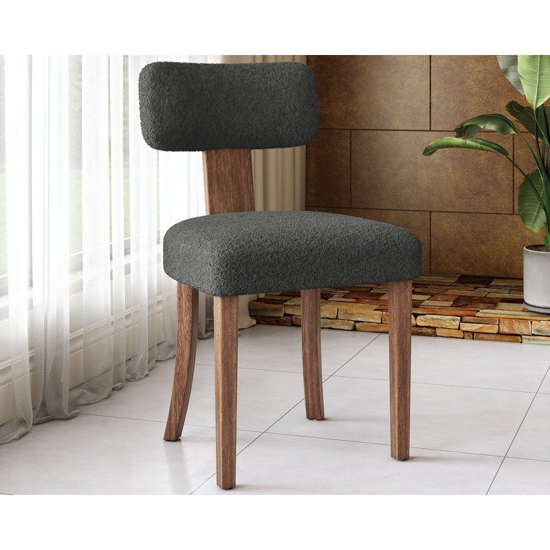 Chaises de salle à manger Princilla, Gris
