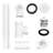 1-1/2" x 12" PVC Twist & Close Bathtub Leg Drain Assembly with Overflow-37145637-134282290