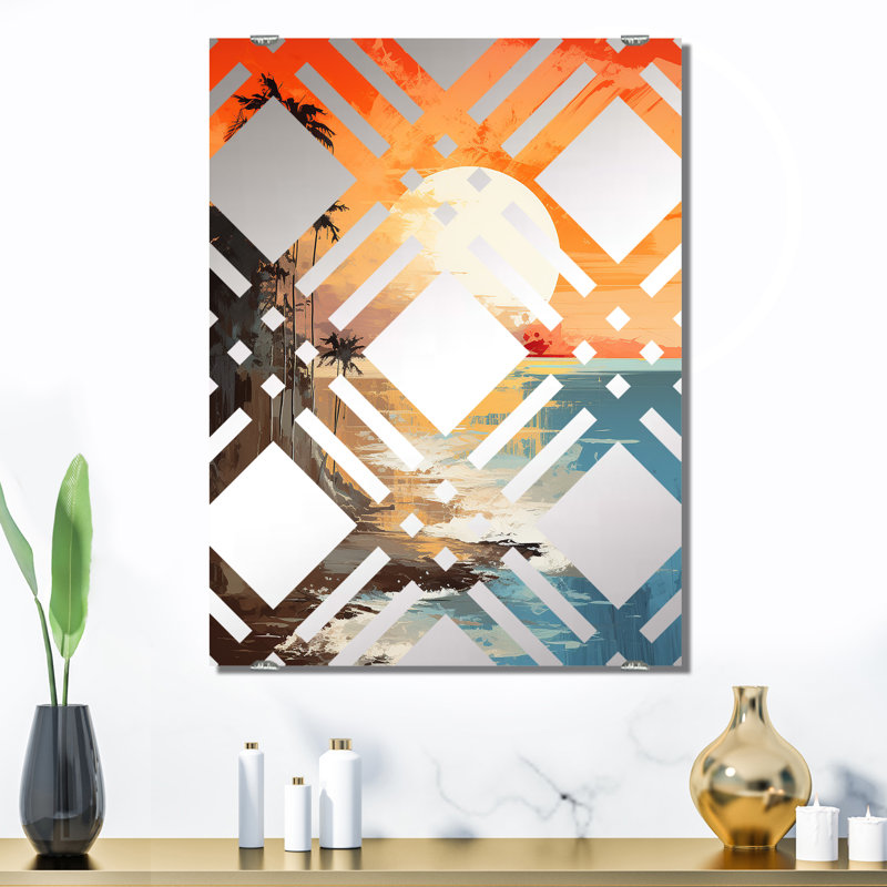 Miroirs muraux Owes - Coastal Minimalisme MIR132958, 32 po x 24 po