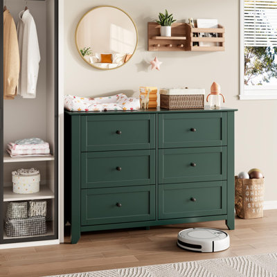 106.4 cm W Chest of 6 Drawers