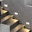 Hardwired White Motion Sensing Led Stair Light With Motion And Photocell Sensor 