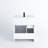 Shalem 30'' Single Bathroom Vanity with Porcelain Top-300164172