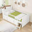 Lit simple avec 4 tiroirs et garde-corps-1880023520