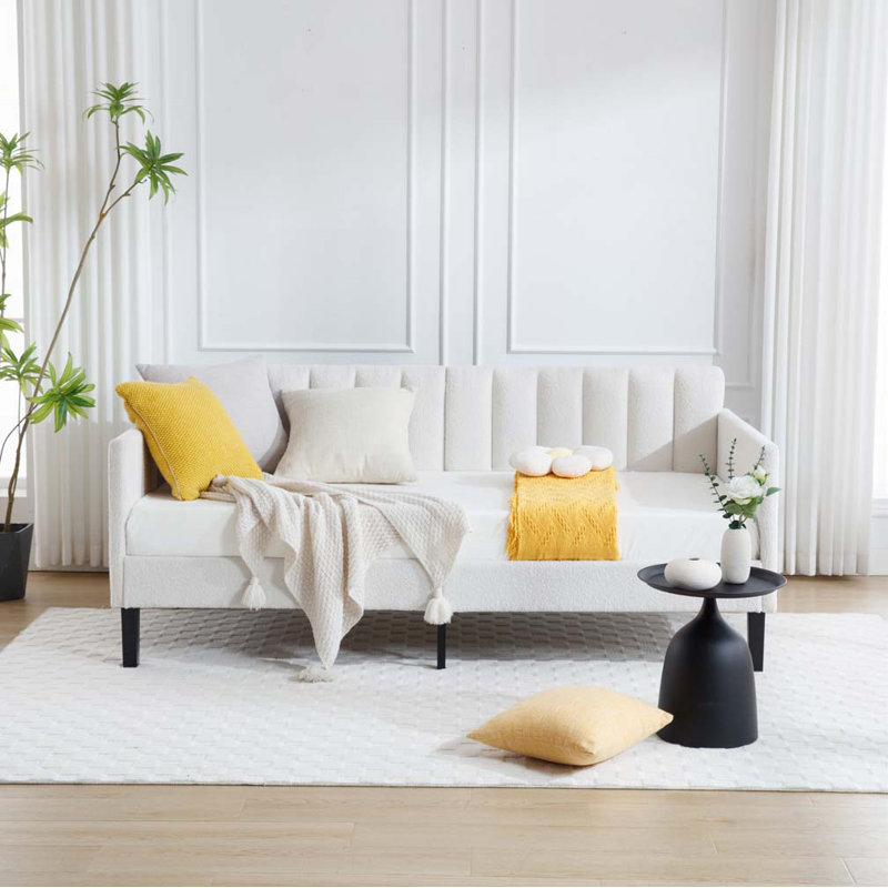 Boucle Upholstered Daybed