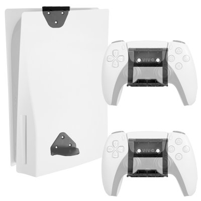 Support 2 en 1 (mur et bureau) conçu pour les supports de contrôleur PS5 + 2