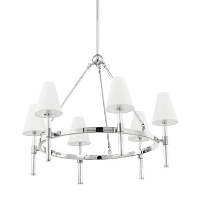 JANELLE 6 LIGHT CHANDELIER