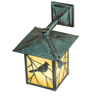 Verdigris 1 - Light Armed Sconce
