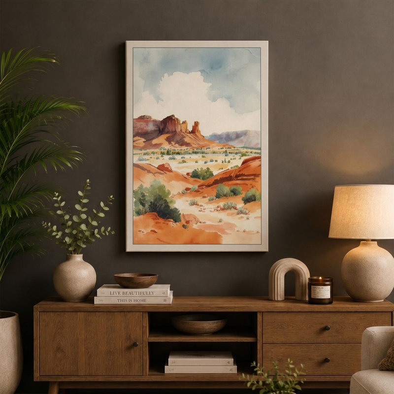 Print, 36x24 - 91.4 x 61.0 cm, Teal Border