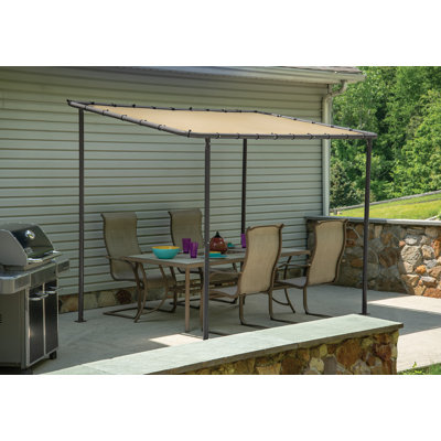 10 Ft. W x 6 Ft. D Steel Patio Gazebo