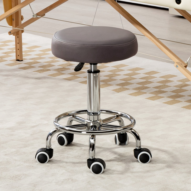 Chennai Adjustable Height Lab Stool with Footrest