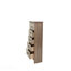 Finition naturelle en bois frappant avec commode en bois 1pc